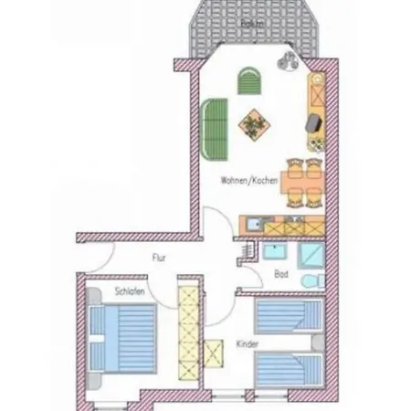 Сasa de vacaciones With 2 Bedrooms